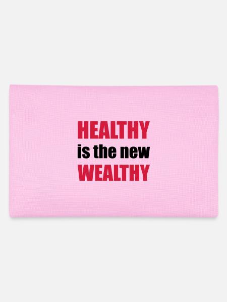 healthy - Pencil Case - pink - Back