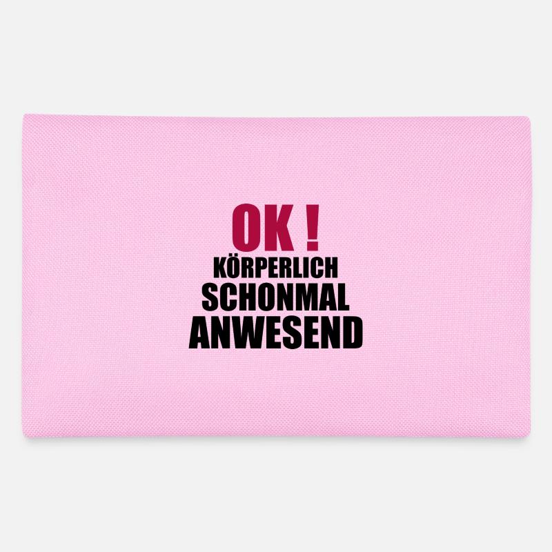 körperliche anwesenheit Federtasche