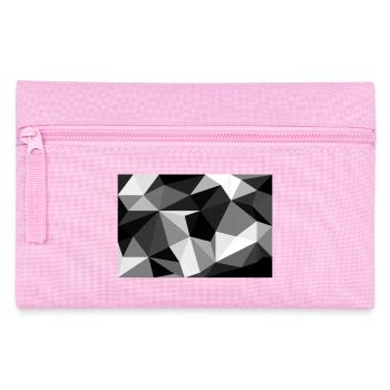 Polygon Black and White - Federtasche - Rosa - Vorne