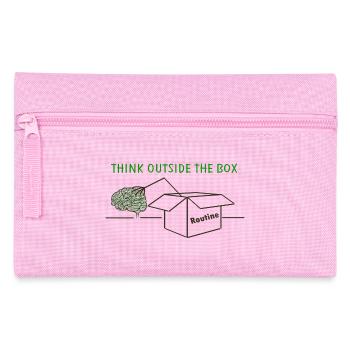 Think Outside The Box - Pencil Case - pink - Front