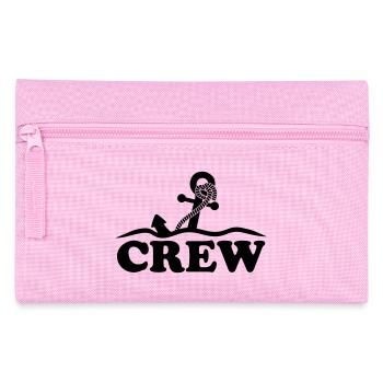 Ancre sous l'eau vagues conception d'équipage - Trousse - rose - Devant