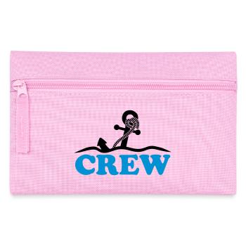 Ancre sous l'eau vagues conception d'équipage - Trousse - rose - Devant