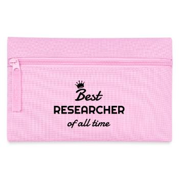 Forscher / Forschung / Arbeit / Job - Federtasche - Rosa - Vorne