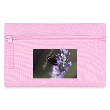 Biene lavendel Lavendelblüte - Federtasche - Rosa - Vorne