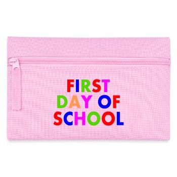 First day of school - Pencil Case - pink - Front