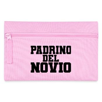 Padrino del Novio Groom's Best Man Wedding Gift - Pencil Case - pink - Front