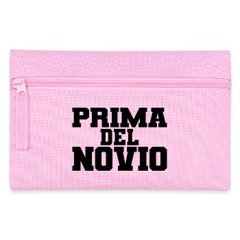 Prima del Novio Groom's Cousin Women Wedding Gift - Pencil Case - pink - Front