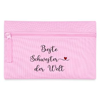 Best sister in the world - Pencil Case - pink - Front