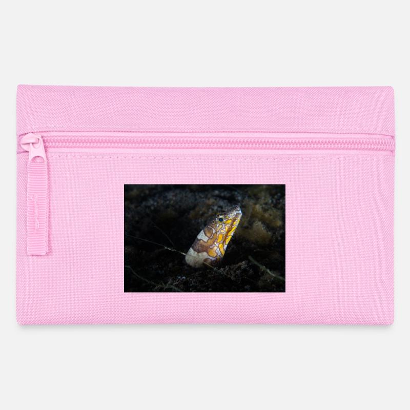 Napoleon Schlangen Aal - Federtasche - Rosa