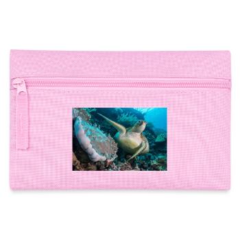 Schildkröte - Federtasche - Rosa - Vorne