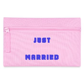 ICH HABE GERADE GEHEIRATET. Junggesellinnenabschied. VALENTINSTAG. PAAR. LIEBE - Federtasche - Rosa - Vorne