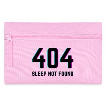 404 Sleep Not Found - Pencil Case - pink - Front