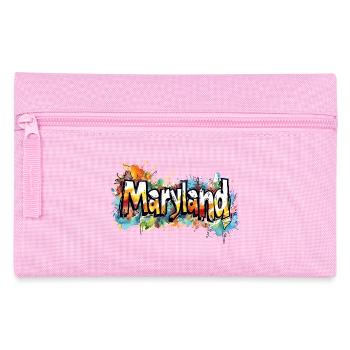 Maryland Art Splash Design - Trousse - rose - Devant