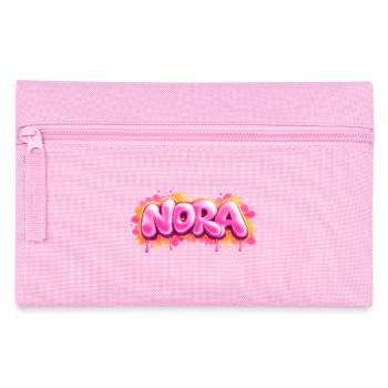NORA GRAFFITI NAME FOR PERFECT GIFT PRINTABLE on c - Trousse - rose - Devant