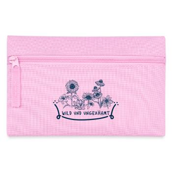 Sauvage et Indompté – Déclaration florale florale - Trousse - rose - Devant