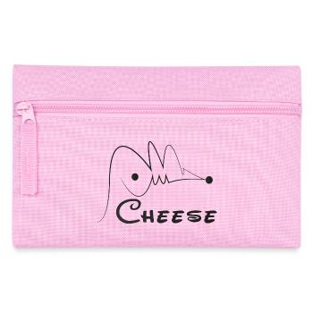 Hasan Mouse Calligraphy - Pencil Case - pink - Front