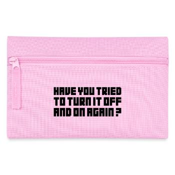 Turn it off and on again - Trousse - rose - Devant