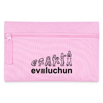 evolution of wing chun forms - Federtasche - Rosa - Vorne