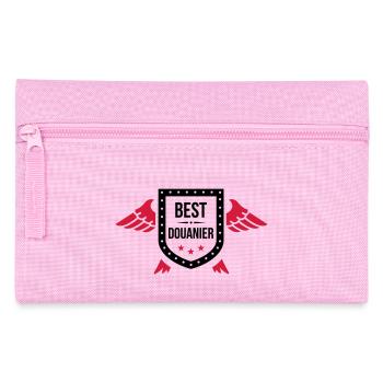 Douanier / Douane / Douanière / Police / Frontière - Pencil Case - pink - Front