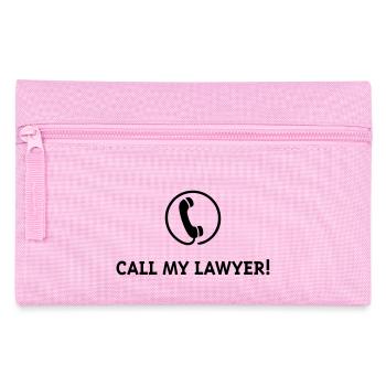 Call My Lawyer! - Federtasche - Rosa - Vorne
