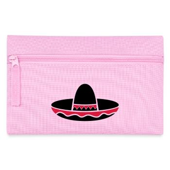 mexico_hut_02 - Pencil Case - pink - Front