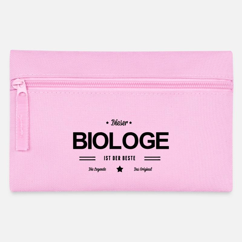 Bester Biologe - Federtasche - Rosa