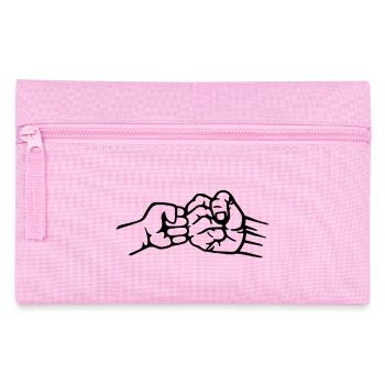 Vater und Sohn - Federtasche - Rosa - Vorne
