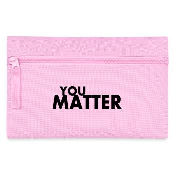 You matter - Pencil Case - pink - Front