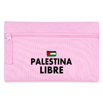 palestina libre - Federtasche - Rosa - Vorne