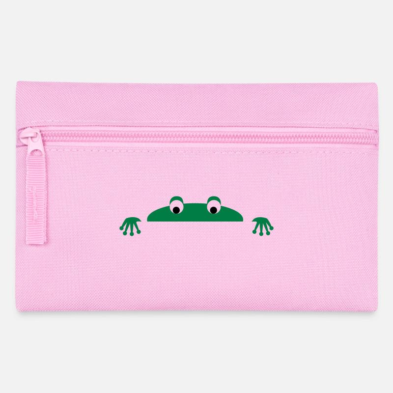 Frog face - Federtasche - Rosa