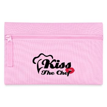 Embrassez le chef - Trousse - rose - Devant