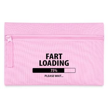 FART Loading - Pencil Case - pink - Front
