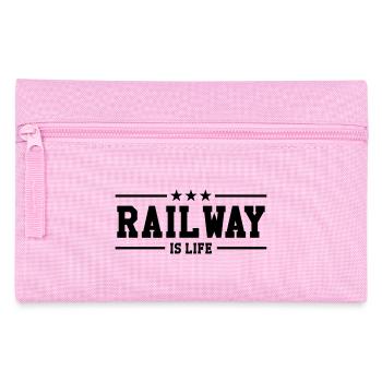 Cheminot / Chemin de fer / Train / Metro - Trousse - rose - Devant