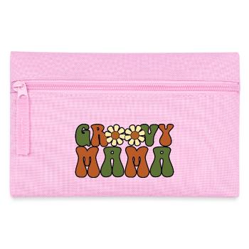 Groovy Mama Fête des mères Matching Family For Women - Trousse - rose - Devant