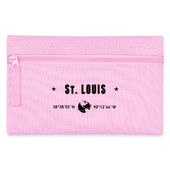 Coordonnées de St Louis, Missouri : la planète Terre - Trousse - rose - Devant