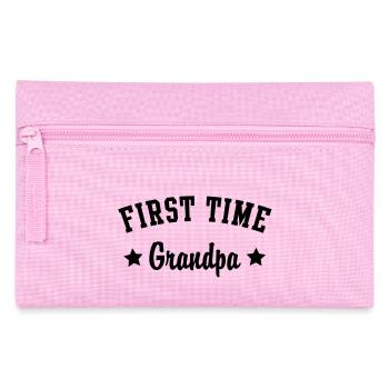 PREMIÈRE FOIS grand-papa - Trousse - rose - Devant