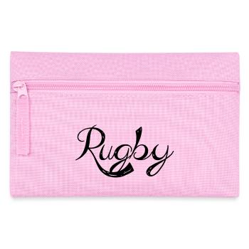 rugby 1 - Pencil Case - pink - Front