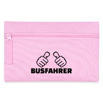 Busfahrer - Federtasche - Rosa - Vorne