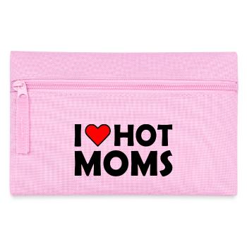 I love hot moms - Federtasche - Rosa - Vorne