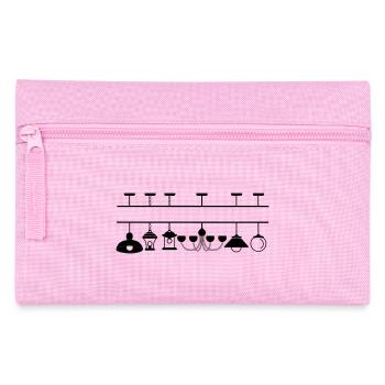 Kollektion von Pendelleuchten und Leuchten - Federtasche - Rosa - Vorne