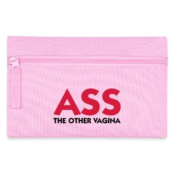 Ass: The other Vagina! - Pencil Case - pink - Front