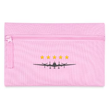 Propeller Aircraft - Pencil Case - pink - Front