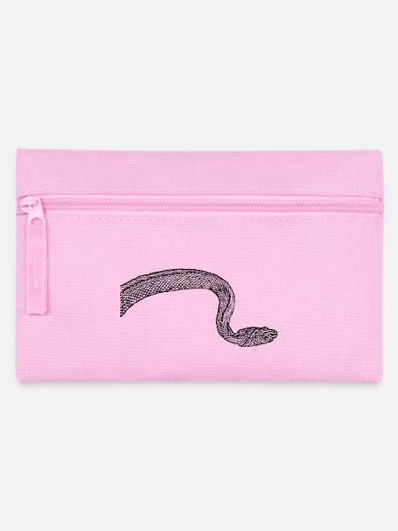 Schlange Schlangen - Federtasche - Rosa