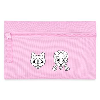 Pet Dog - Pencil Case - pink - Front
