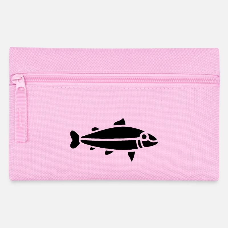 "Celtic" Fish - Pencil Case - pink