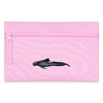 Pilot whale - Pilot whale - Globicephale noir - Pencil Case - pink - Front