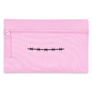 Stacheldraht - Federtasche - Rosa - Vorne