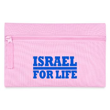 Israel - Federtasche - Rosa - Vorne