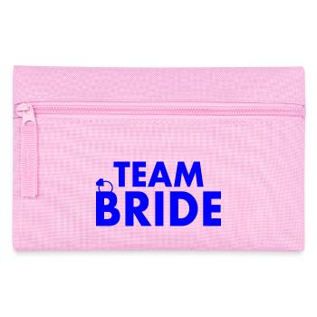 Team bride - Federtasche - Rosa - Vorne