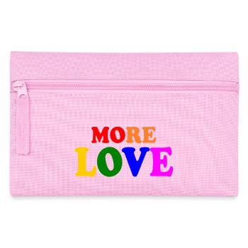 More love - Pencil Case - pink - Front